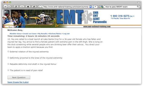 how hard is the emt national registry test|national registry emt certification exam.